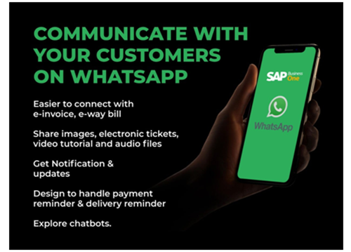 Illustration of Whatsapp Integration logo for enhanced communication