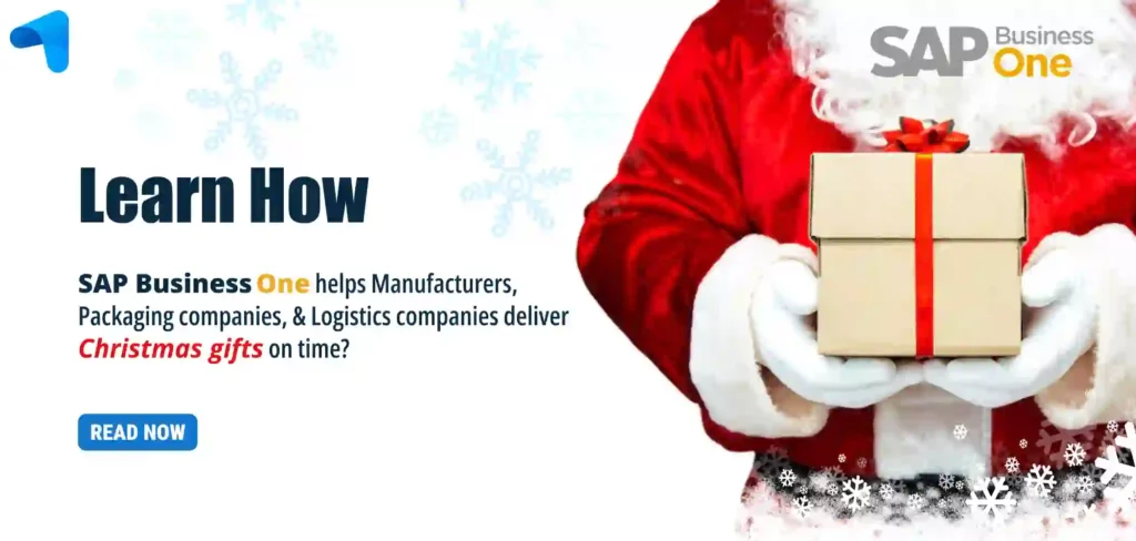 SAP Business One for Manufacturing, Packaging & Logistics Industry